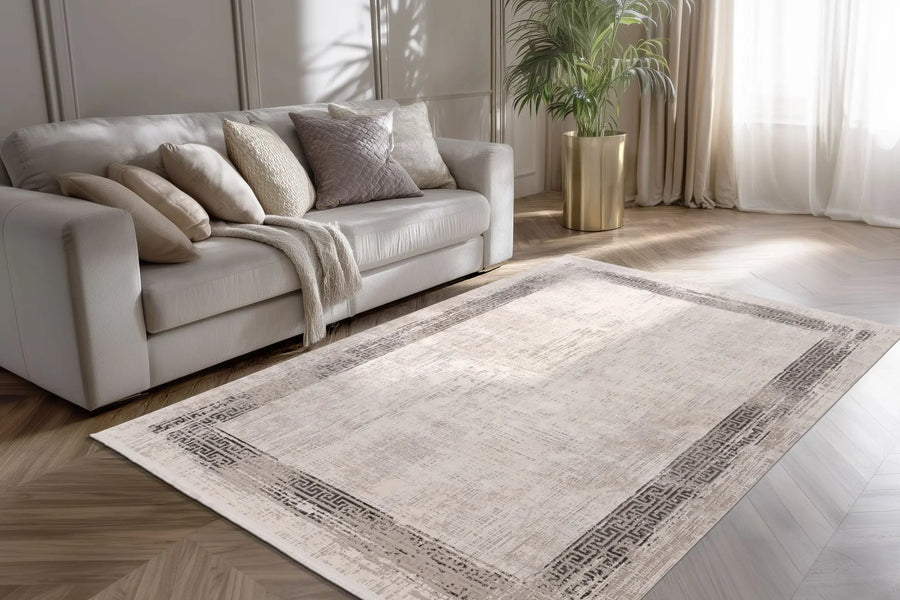 Low-Pile Rug - Lunara Silver