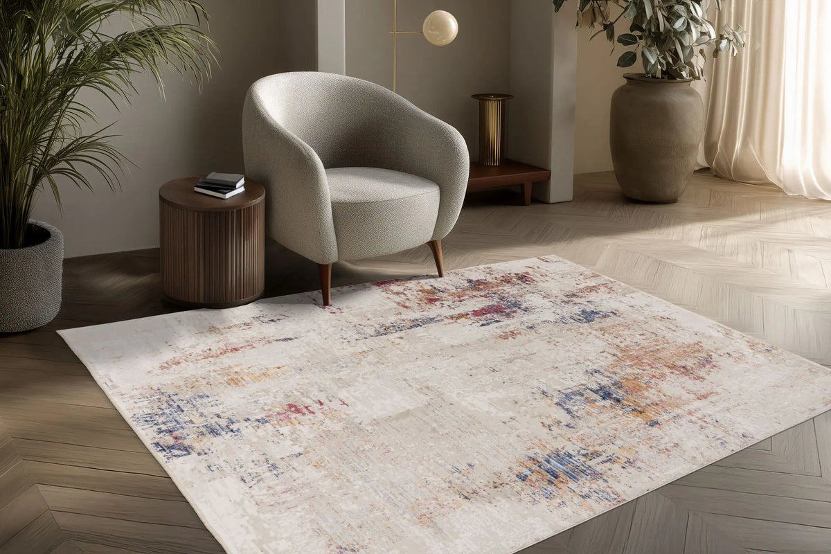 Low-Pile Rug - Norven Multicolour