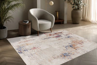 Low-Pile Rug - Norven Multicolour