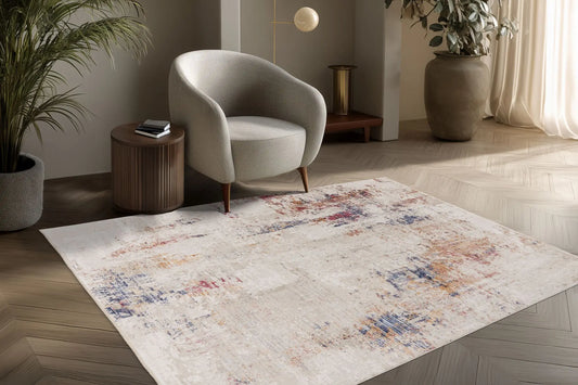 Low-Pile Rug - Norven Multicolour