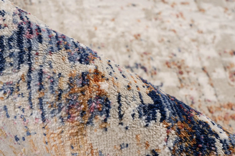 Low-Pile Rug - Norven Multicolour