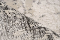 Low-Pile Rug - Norven Silver Distressed 3