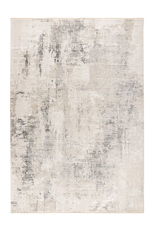 Low-Pile Rug - Norven Silver Distressed 3