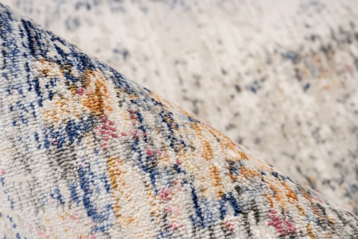 Laagpolig tapijt - Norven Multicolour Distressed 3