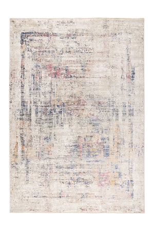 Low-Pile Rug - Norven Multicolour Distressed 3