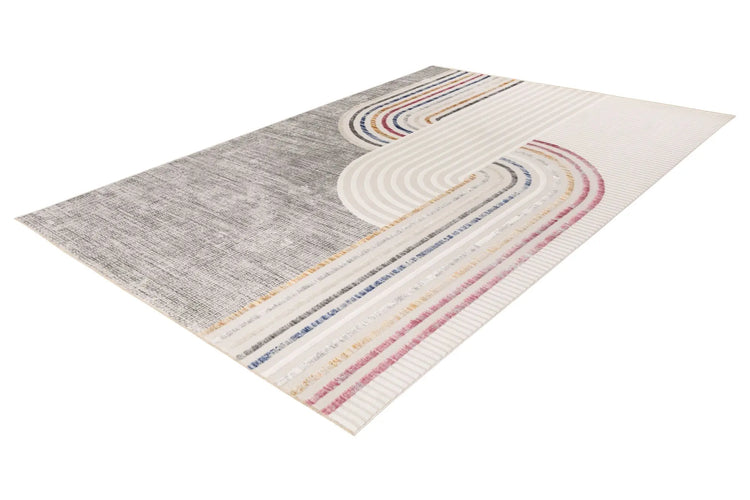 Low-Pile Rug - Norven Multicolour Arches