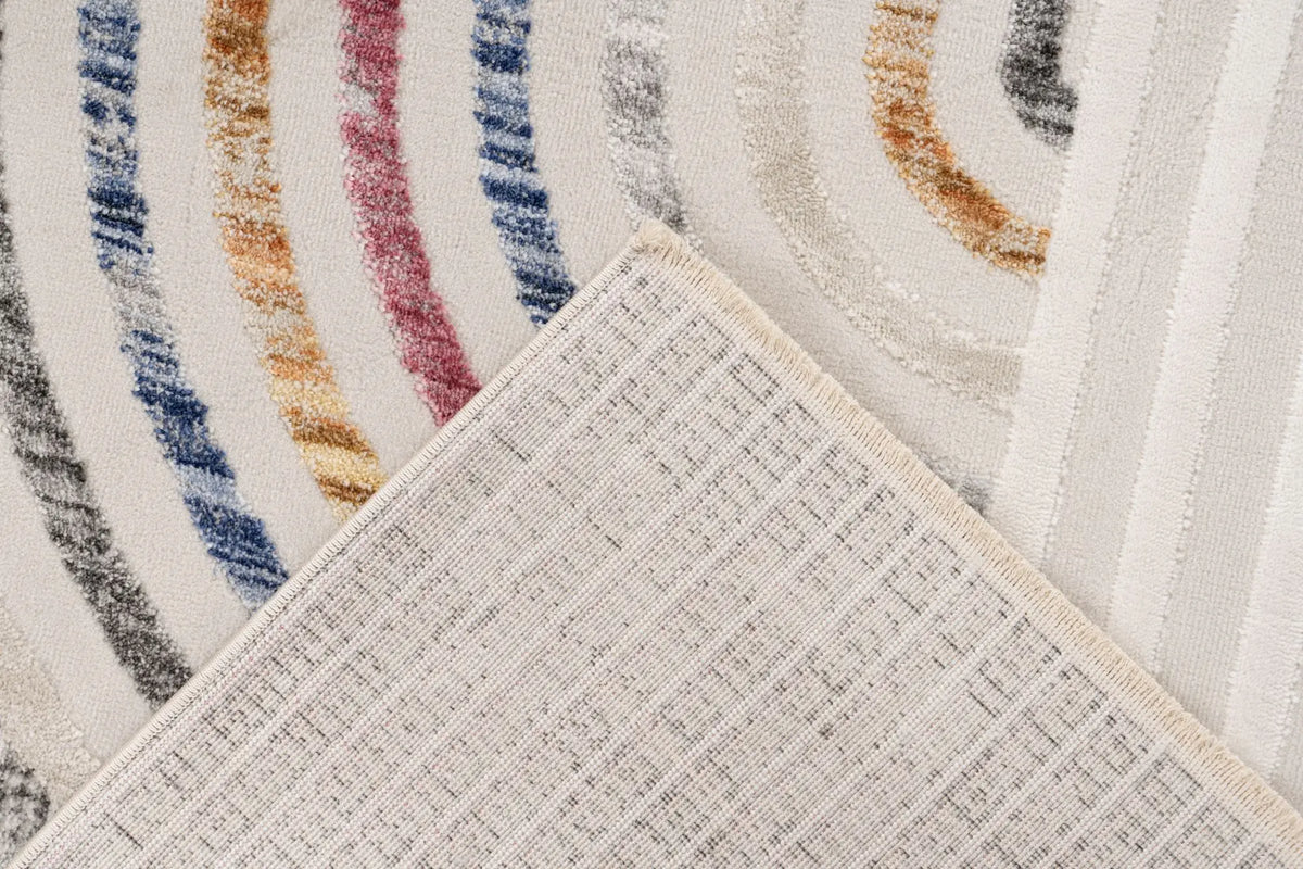 Low-Pile Rug - Norven Multicolour Arches