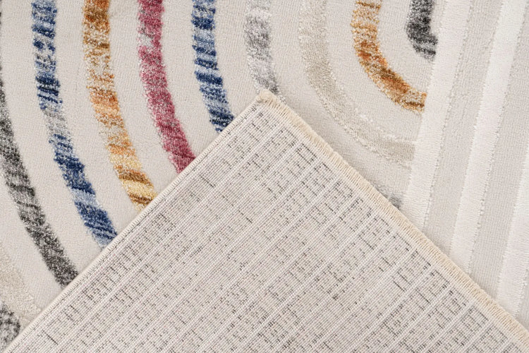 Low-Pile Rug - Norven Multicolour Arches