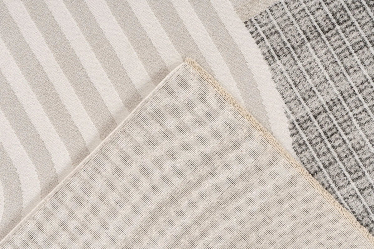 Low-Pile Rug - Norven Silver Arches