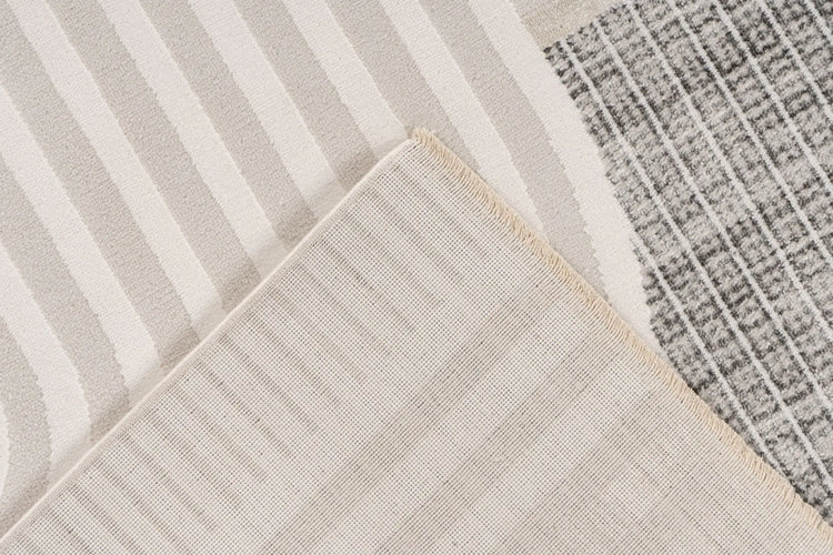 Low-Pile Rug - Norven Silver Arches