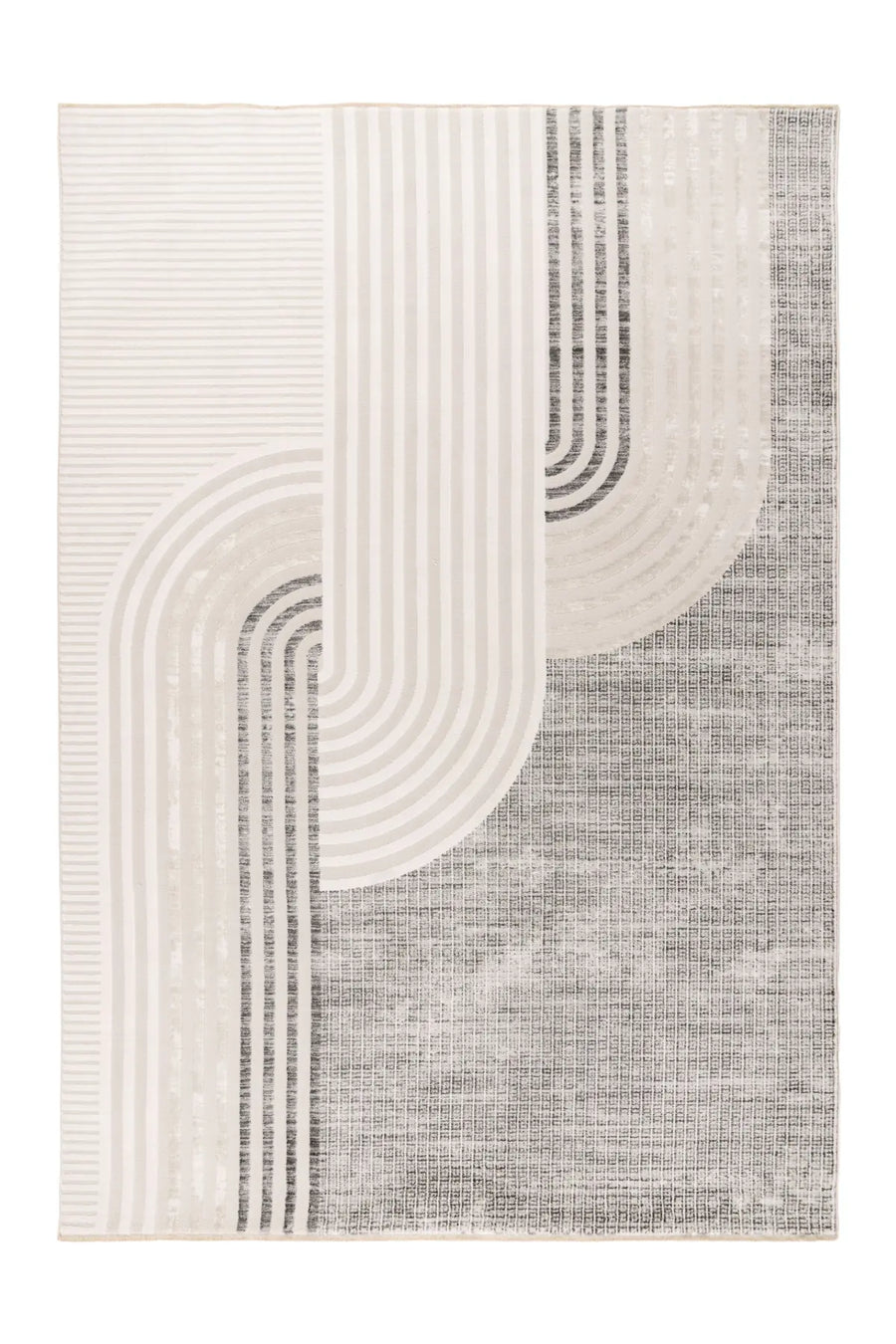 Low-Pile Rug - Norven Silver Arches