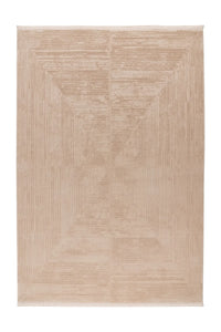 High-Pile Rug - Mistral Beige Lines