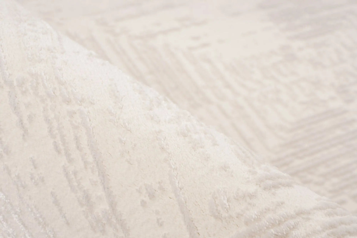 High-Pile Rug - Mistral Cream Lines
