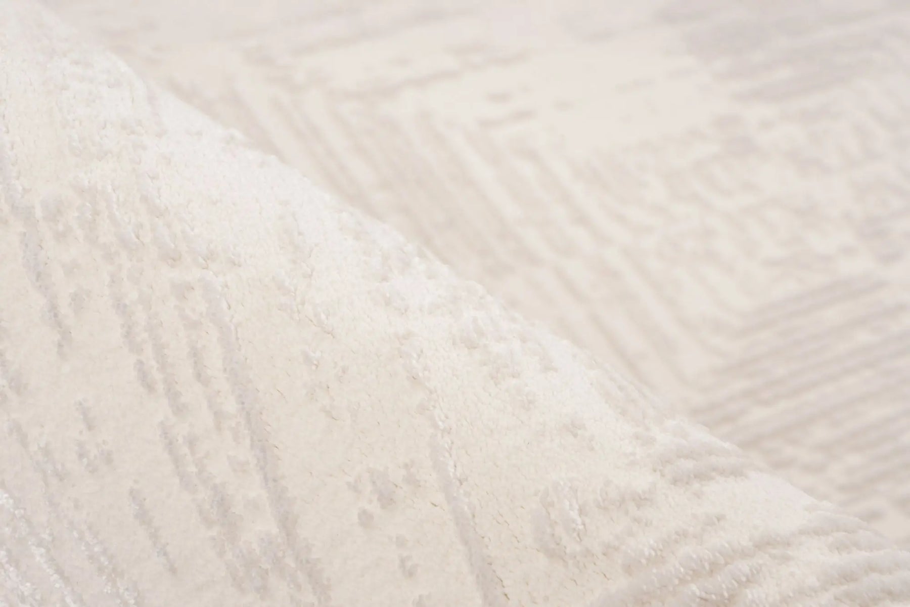High-Pile Rug - Mistral Cream Lines