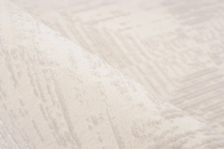 High-Pile Rug - Mistral Cream Lines