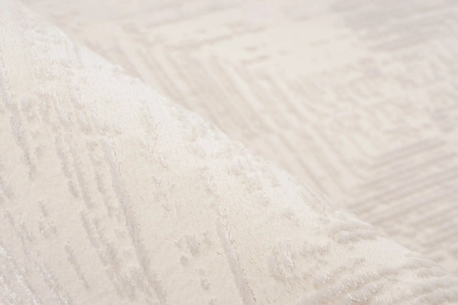 High-Pile Rug - Mistral Cream Lines