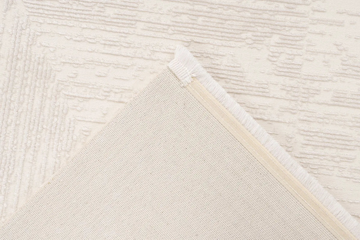 High-Pile Rug - Mistral Cream Lines