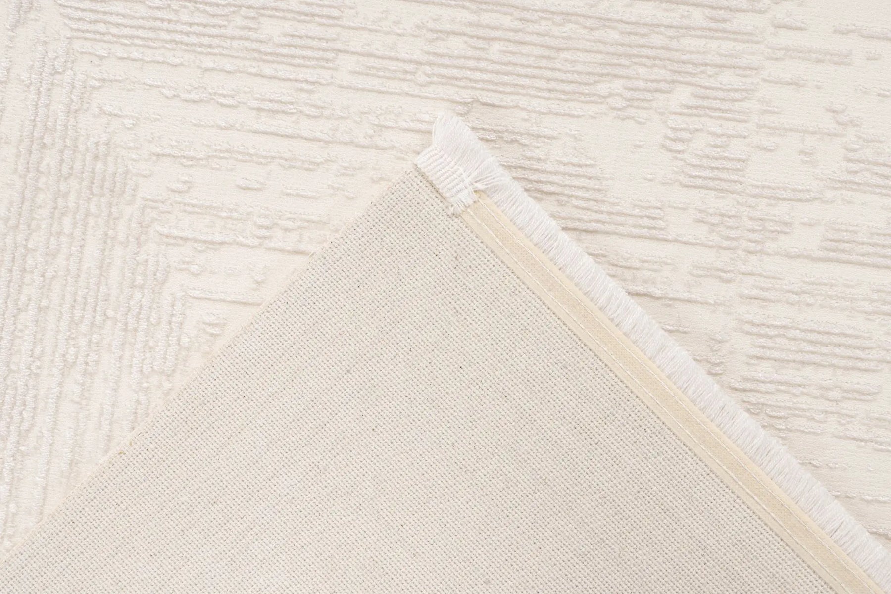 High-Pile Rug - Mistral Cream Lines