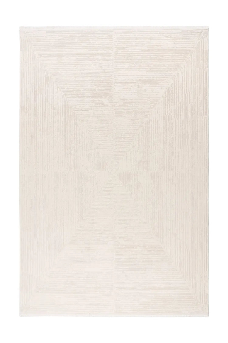 High-Pile Rug - Mistral Cream Lines