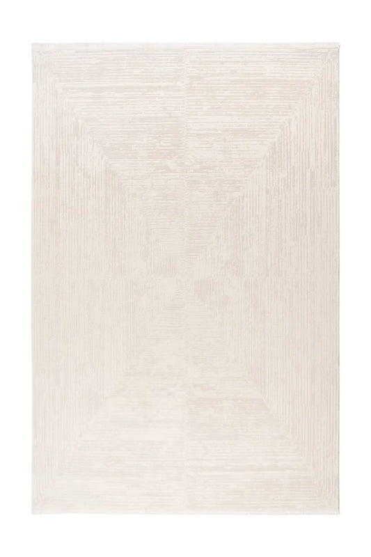 High-Pile Rug - Mistral Cream Lines