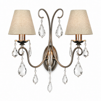 Wall Lampe Drei 8728R - Argent antique