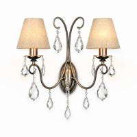 Wall Lampe Drei 8728R - Argent antique