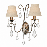 Wall Lampe Drei 8728R - Argent antique