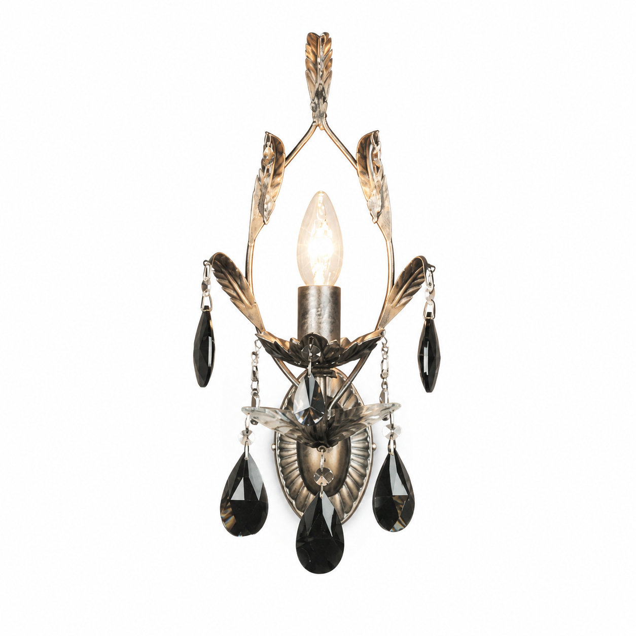 Wall Lampe Gus 6708O - Argent antique