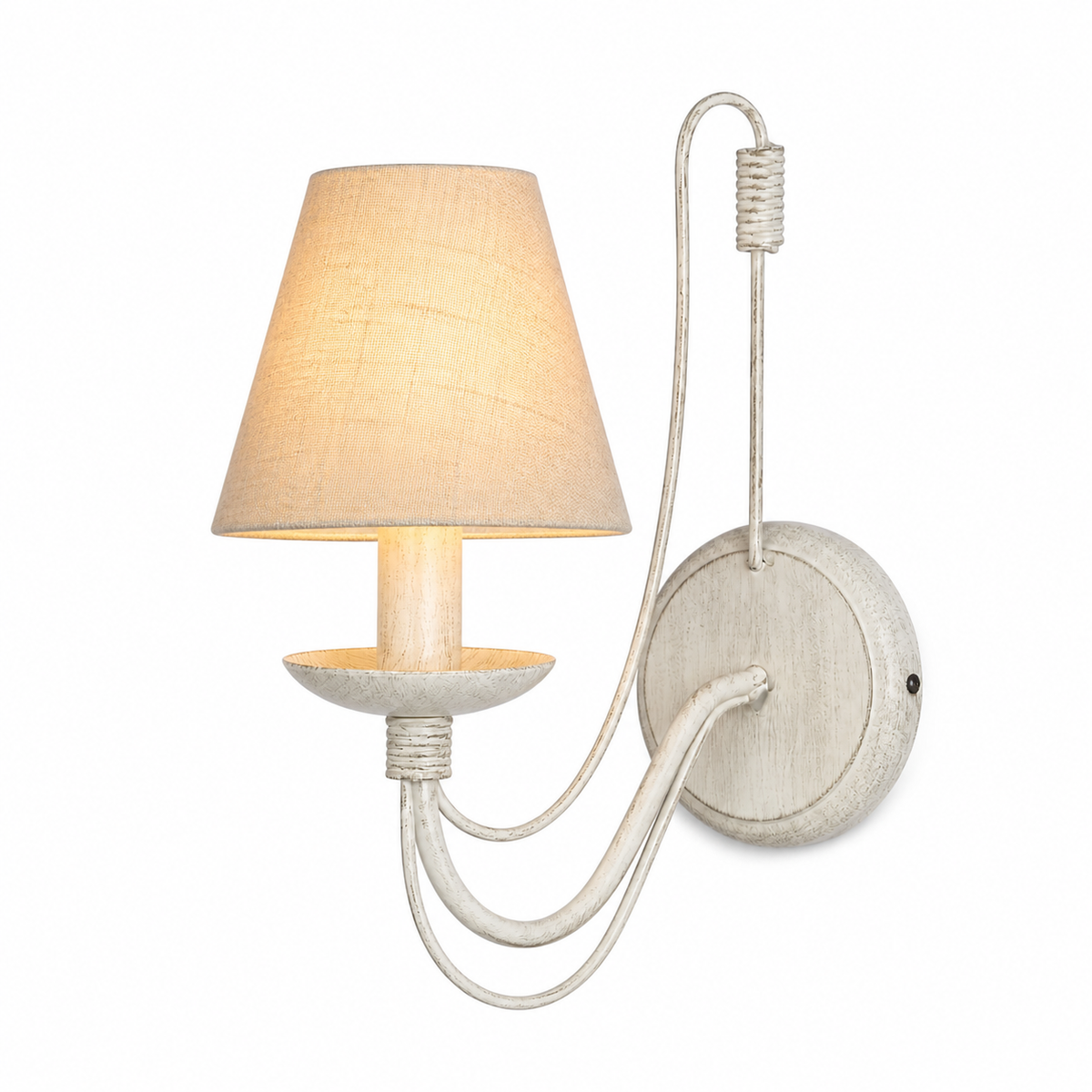 Lámpara de Pared Xara 3593U - Crema