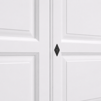 Wardrobe - Cognac - Solid Pine - 149 x 67 x 210 cm - White