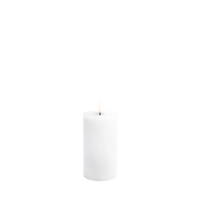 Schmelzende Säulenkerzen Rustikale W7,8 x H15,2 cm | Marcottestyle