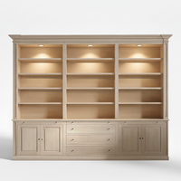 Beaumont - Natureiche Bibliotheksschrank