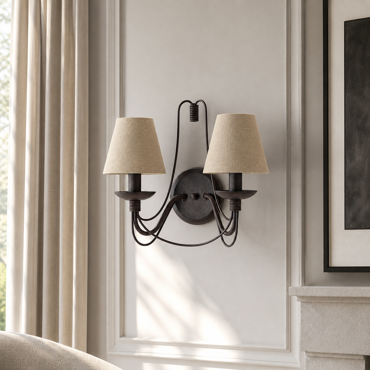 Wall Lamp Xara 9889J - Rust