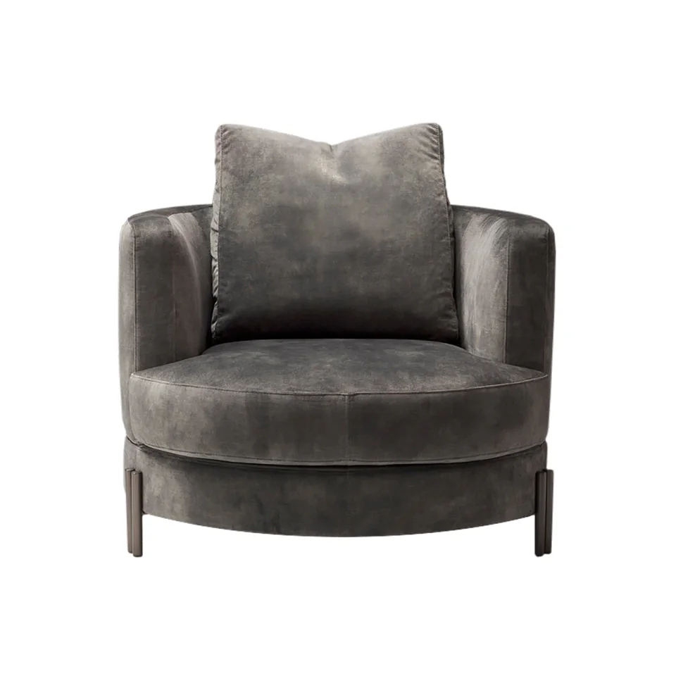 Armchair Yang Leather | Marcottestyle